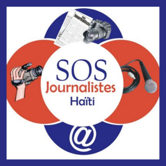 Logo of Haitian NGO SOS Journalistes.