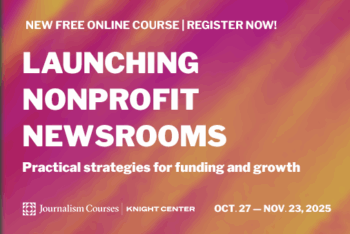 Launching nonprofit newsrooms