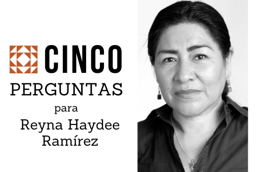 Mexican independent journalist Reyna Haydee Ramírez. 