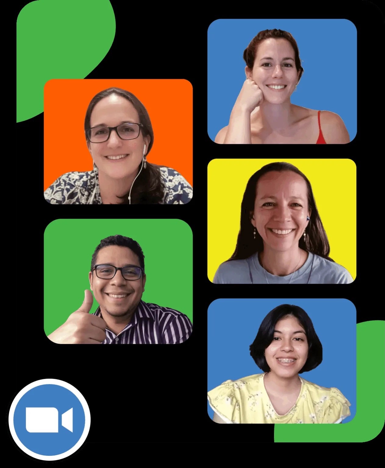 Costa Rican media outlet El Colectivo 506's team. 