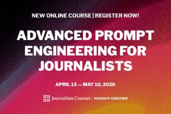 Advanced prompt engineering for journalists