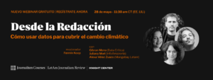 Como usar dados para cobrir mudanças climáticas