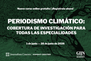 Periodismo climático: cobertura de investigación para todas las especialidades